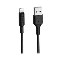 HOCO USB кабель X25 8-pin 2A, длина: 1 метр (чёрный) 4181