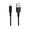 HOCO USB кабель X25 8-pin 2A, длина: 1 метр (чёрный) 4181 - HOCO USB кабель X25 8-pin 2A, длина: 1 метр (чёрный) 4181