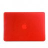 Чехол MacBook Air 11 (A1370 / A1465) матовый пластик (красный) 3922 - Чехол MacBook Air 11 (A1370 / A1465) матовый пластик (красный) 3922
