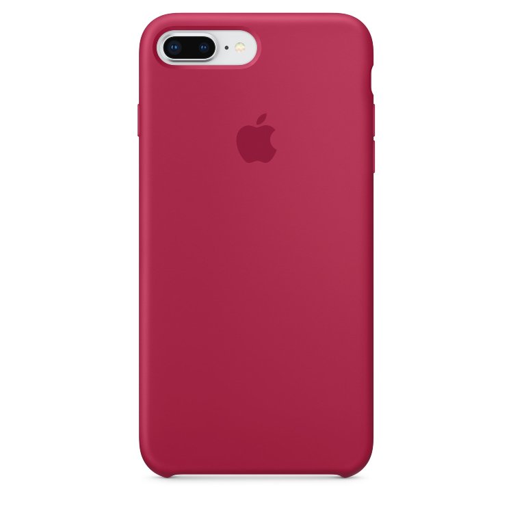 Чехол Silicone Case iPhone 7 Plus / 8 Plus (винный) 2469