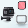 ACTION PRO Аквабокс для GoPro 8 до 45м (сенсорная крышка + фильтр розовый) 0487 - ACTION PRO Аквабокс для GoPro 8 до 45м (сенсорная крышка + фильтр розовый) 0487