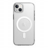 Чехол для iPhone 14 Plus прозрачный с MagSafe (7583) - Чехол для iPhone 14 Plus прозрачный с MagSafe (7583)