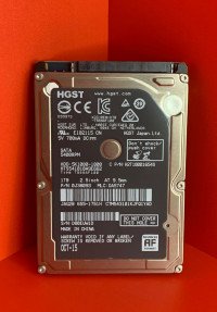 HGST Внешний накопитель HDD 5400RPM 1Tb б/у снятый c Apple iMac "Смарт Хороший" (Г14-69890)