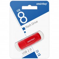 SmartBay Флэш карта USB для компьютера 8Gb SB008GB2SCR Scout (красный) Г30-1329