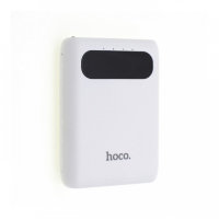 HOCO Внешний аккумулятор Power Bank B20 10000mAh 2.1A (белый) 9623