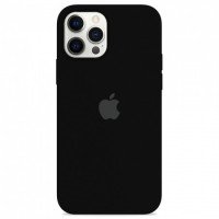 Чехол Silicone Case iPhone 12 / 12 Pro (чёрный) 3921
