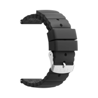 Сменный ремешок для часов ElARI KidPhone: 2, Lite, Fresh, 3G, 4G и Fixitime 3 (чёрный Original) 2558
