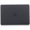 Чехол MacBook Air 13 модель A1932 / A2179 / A2337 (2018-2020гг.) матовый (чёрный) 0212 - Чехол MacBook Air 13 модель A1932 / A2179 / A2337 (2018-2020гг.) матовый (чёрный) 0212