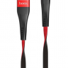 HOCO USB кабель micro U39 2.4A 1.2м (чёрно-красный) 7398 - HOCO USB кабель micro U39 2.4A 1.2м (чёрно-красный) 7398