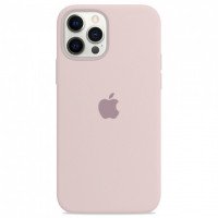 Чехол Silicone Case iPhone 12 / 12 Pro (розовый песок) 3921