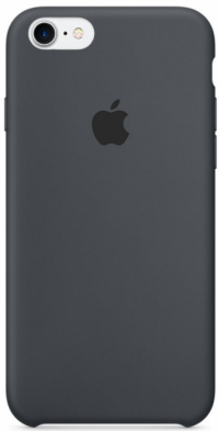 Чехол Silicone Case iPhone 7 / 8 (графит) 6608