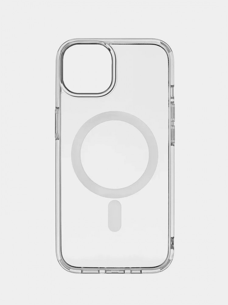 Чехол для iPhone XR прозрачный с MagSafe (7606)