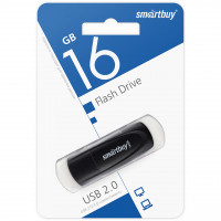 SmartBay Флэш карта USB для компьютера 16Gb SB016GB2SCK Scout (чёрный) Г30-1327