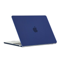 Чехол MacBook Air 15 M2 A2941 (2023г) матовый (тёмно-синий) 7652