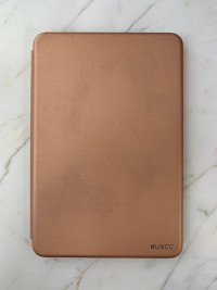 УЦЕНКА XUNOD Чехол для iPad mini 4 книжка кожаный (розовое золото) 9053