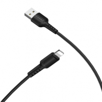 BOROFONE USB кабель 8-pin lightning BX16 2.4A 1 метр (чёрный) 1763