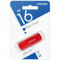 SmartBay Флэш карта USB для компьютера 16Gb SB016GB2SCK Scout (красный) Г30-1327