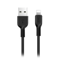 HOCO USB кабель lightning 8-pin X20, длина: 2 метра (чёрный) 8877