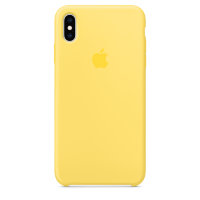Чехол Silicone Case iPhone XS Max (лимон) 2506