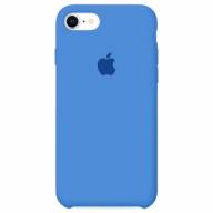 Чехол Silicone Case iPhone 7 / 8 (голубой) 6608 - Чехол Silicone Case iPhone 7 / 8 (голубой) 6608