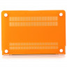Чехол Macbook Air 13 (A1932 / A2179 / A2337) (2018-2020) матовый (оранжевый) 0212 - Чехол Macbook Air 13 (A1932 / A2179 / A2337) (2018-2020) матовый (оранжевый) 0212