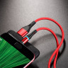 BOROFONE USB кабель магнитный micro BU16 2.4A, длина: 1.2 метра (красный) 4761 - BOROFONE USB кабель магнитный micro BU16 2.4A, длина: 1.2 метра (красный) 4761