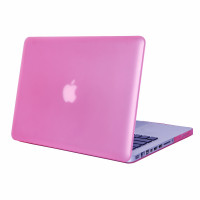 Чехол MacBook Pro 15 модель A1286 (2008-2012гг.) матовый (розовый) 0019