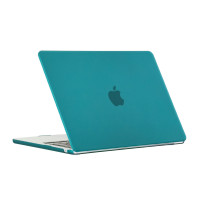 Чехол MacBook Air 15 M2 A2941 (2023г) матовый (тёмно-зелёный) 7652