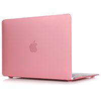 Чехол Macbook Air 13 (A1932 / A2179 / A2337) (2018-2020) матовый (розовый) 0212