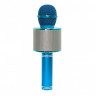 WSTER Беспроводной караоке микрофон WS-858 (голубой) 6635 - WSTER Беспроводной караоке микрофон WS-858 (голубой) 6635