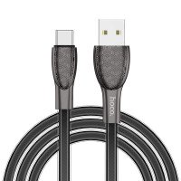 HOCO USB кабель Type-C U52 2.4A 1.2м (чёрный) 5224