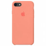 Чехол Silicone Case iPhone 7 / 8 (персик) 6608 - Чехол Silicone Case iPhone 7 / 8 (персик) 6608