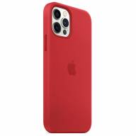Чехол Silicone Case iPhone 12 / 12 Pro (алый) 3921 - Чехол Silicone Case iPhone 12 / 12 Pro (алый) 3921