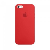 Чехол Silicone Case iPhone 5 / 5S / SE (красный) 7821