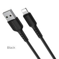 BOROFONE USB кабель micro BX16 2.4A, 1 метр (чёрный) 1769