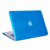 Чехол MacBook Pro 15 модель A1286 (2008-2012гг.) матовый (голубой) 0019