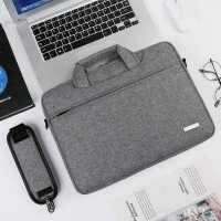 DSMREN Сумка + плечо для MacBook Pro / Air 14" модель 044 (серый) 2055