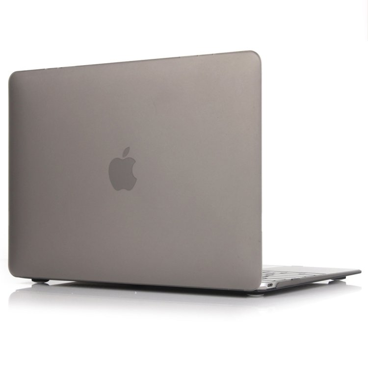 Чехол MacBook Air 13 модель A1932 / A2179 / A2337 (2018-2020гг.) матовый (серый) 0212