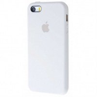 Чехол Silicone Case iPhone 5 / 5S / SE (белый) 7821