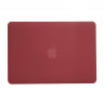 Чехол MacBook Air 11 (A1370 / A1465) матовый пластик (бордо) 3922 - Чехол MacBook Air 11 (A1370 / A1465) матовый пластик (бордо) 3922