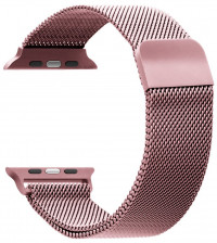 Ремешок Apple Watch 38mm / 40mm Миланская петля на магните (розовый) 1456