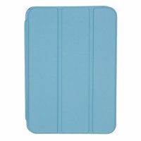 Чехол для iPad mini 6 (2021) Smart Case серии Apple кожаный (голубой) 4169