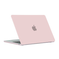 Чехол MacBook Air 15 M2 A2941 (2023г) матовый (роза) 7652