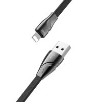 HOCO USB кабель micro U57 2.4A 1.2м (чёрный) 1145