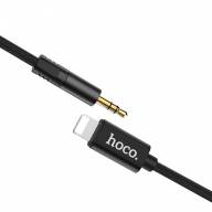 HOCO USB кабель 8-pin на AUX 3.5mm UPA13 1м (чёрный) 6375 - HOCO USB кабель 8-pin на AUX 3.5mm UPA13 1м (чёрный) 6375