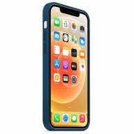 Чехол Silicone Case iPhone 12 / 12 Pro (синий мох) 3921 - Чехол Silicone Case iPhone 12 / 12 Pro (синий мох) 3921