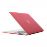 Чехол MacBook Air 11 (A1370 / A1465) матовый пластик (розовый) 3922 - Чехол MacBook Air 11 (A1370 / A1465) матовый пластик (розовый) 3922