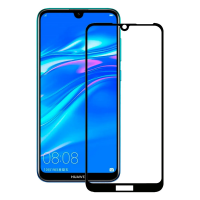 Стекло на экран для Huawei Y7 (2019) / Y7 Prime (2019) / Enjoy 9 / Y7 Pro (2019) (чёрный) 33653