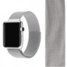Ремешок Apple Watch 38mm / 40mm Миланская петля на магните (серебро) 1456 - Ремешок Apple Watch 38mm / 40mm Миланская петля на магните (серебро) 1456