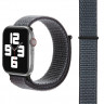 Ремешок Apple Watch 38mm / 40mm / 41mm нейлон на липучке (хаки-серый) 5502 - Ремешок Apple Watch 38mm / 40mm / 41mm нейлон на липучке (хаки-серый) 5502